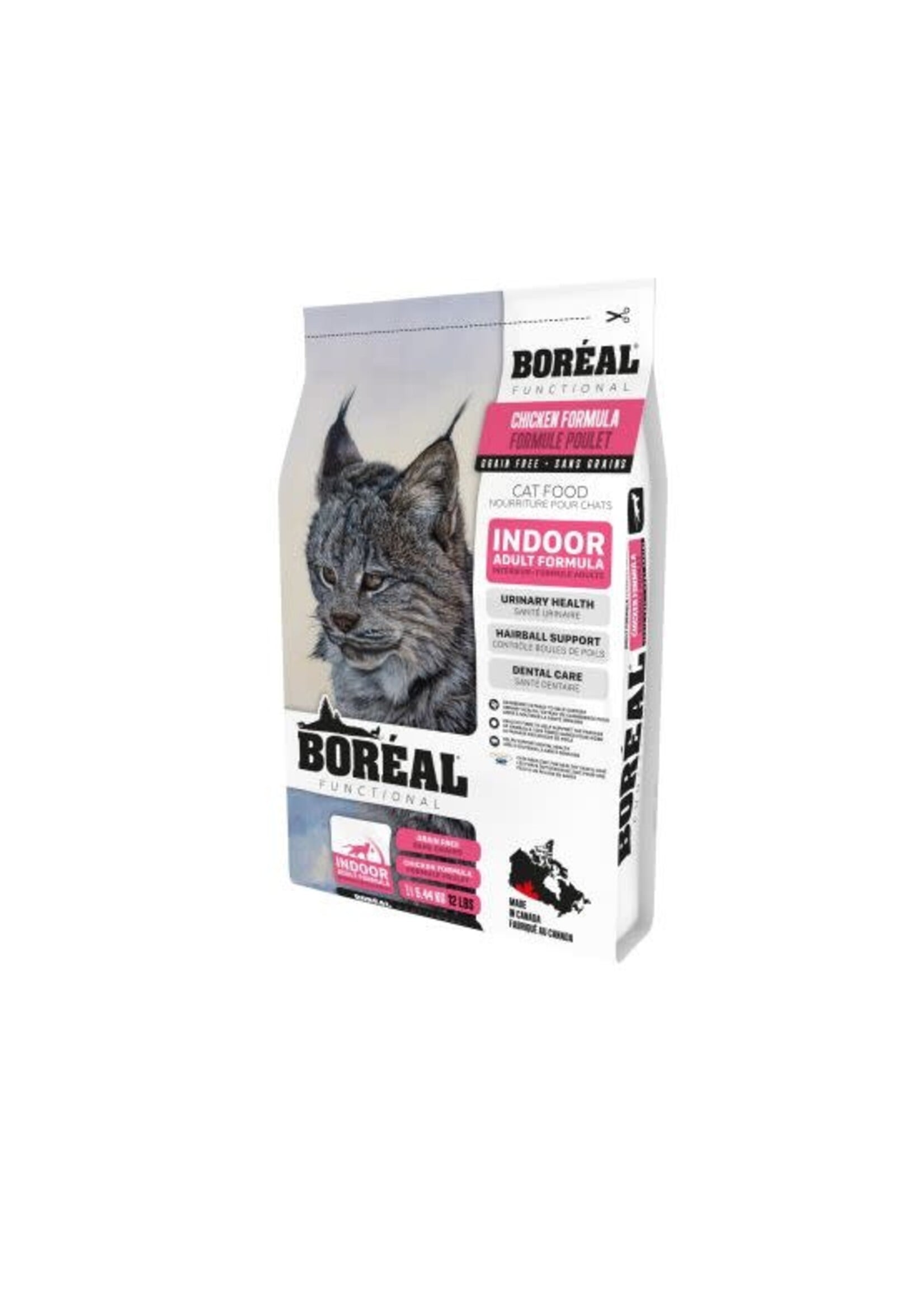 BOREAL BOREAL FUNCTIONNAL CHAT D'INTÉRIEUR AU POULET