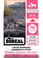 BOREAL BOREAL FUNCTIONNAL NOURRITURE POUR CHIEN INGREDIENTS LIMITÉS AU PORC
