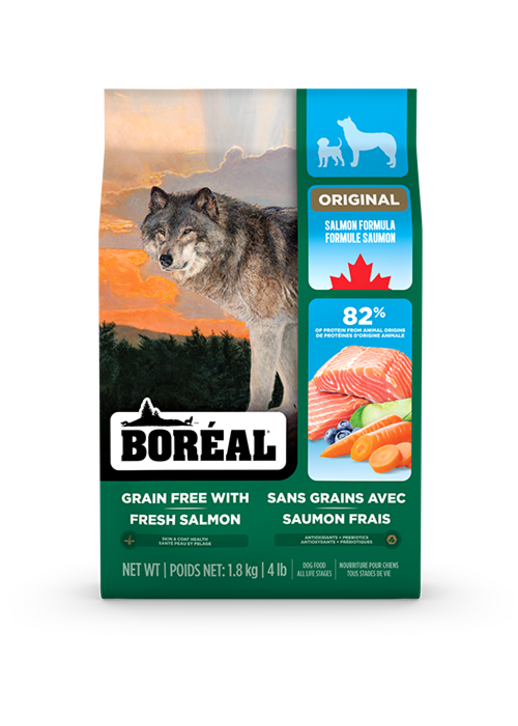 BOREAL BOREAL ORIGINAL CHIEN  AU SAUMON SANS GRAINS