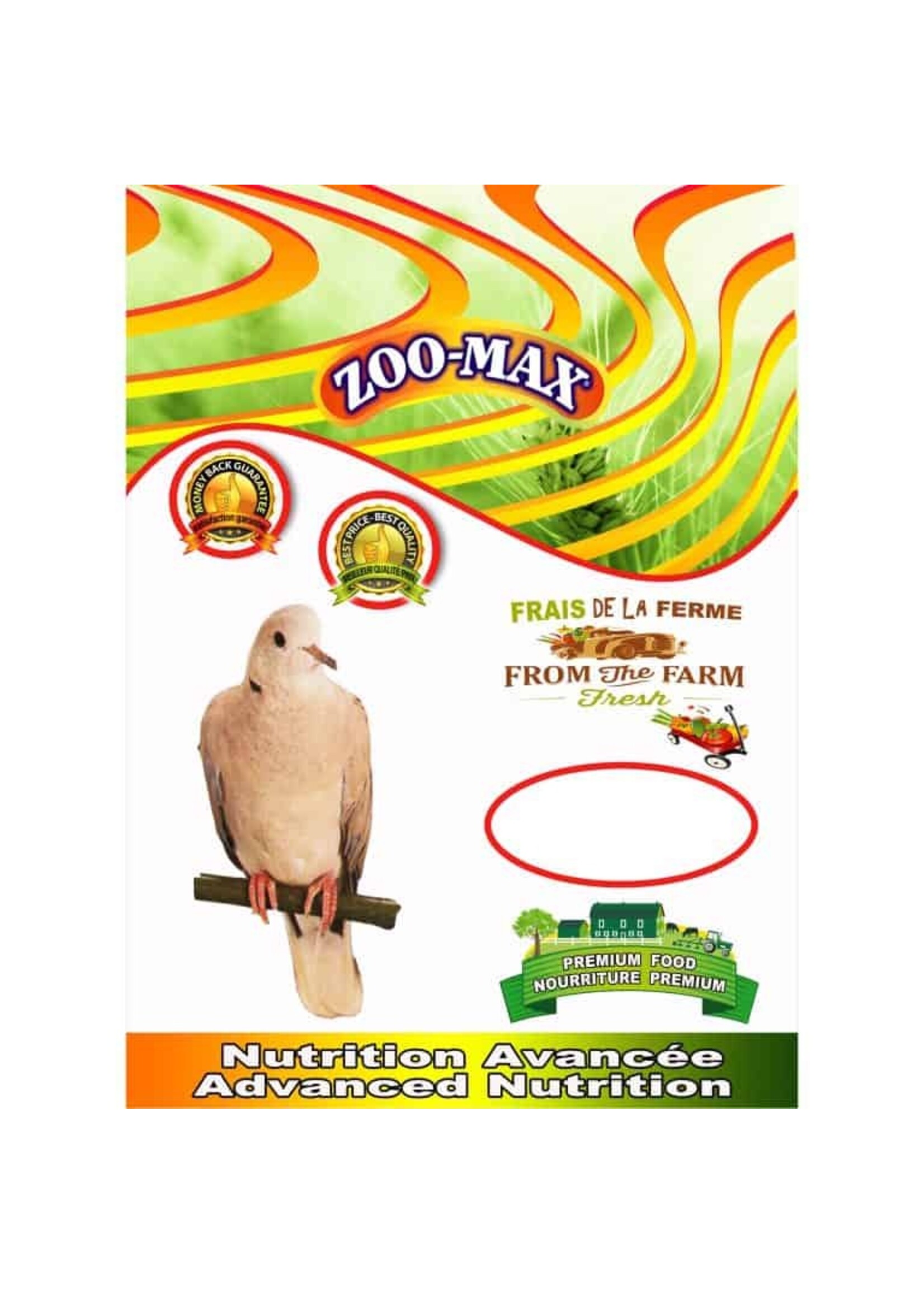 M2M NOURRITURE COMPLÈTE COLOMBE TOURTERELLE