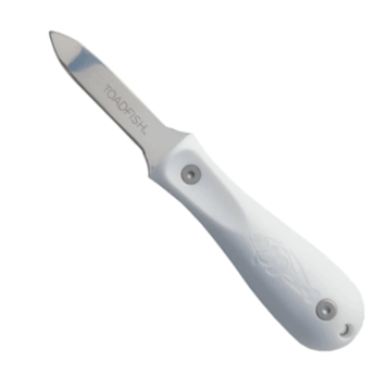 Toadfish Pro Edition Oyster Knife - White