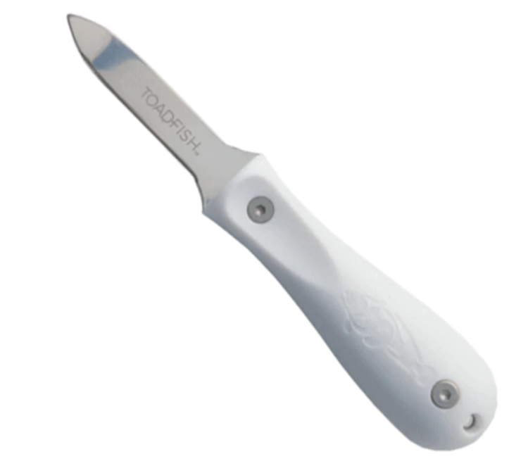 Toadfish Pro Edition Oyster Knife - White