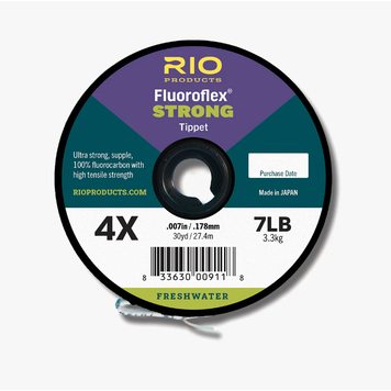 Aventik Fluorocarbon Tippet Nylon Tippet Clear Fly Fishing Leader Tippet  Line with Tippet Holder Trout 3X 4X 5X 6X