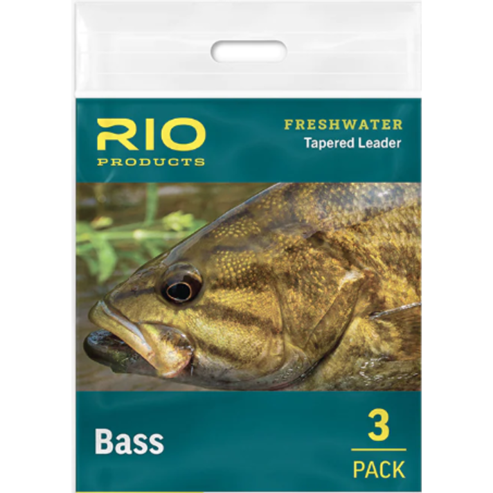 3 PC Pack Pro Looped Aventik Premium Fluorocarbon Tapered Leader Freshwater  / Saltwater 9ft Fly Fishing Leaders X0 to X7(4X-5.4LB) 