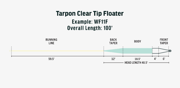 Rio Rio Tarpon Clear Tip Floater
