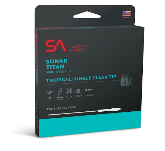 SONAR TROPICAL TITAN TAPER CLEAR TIP - SAND / HORIZON / CLEAR