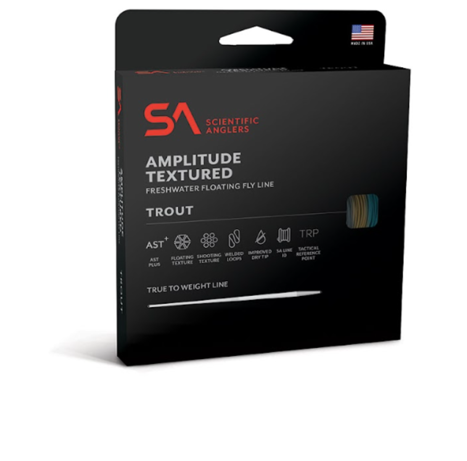 Amplitude Trout Taper Blue Bamboo Heron | The Fish Hawk - The Fish