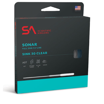 Scientific Angler Sonar Sink 30 Clear - Aqua/Clear