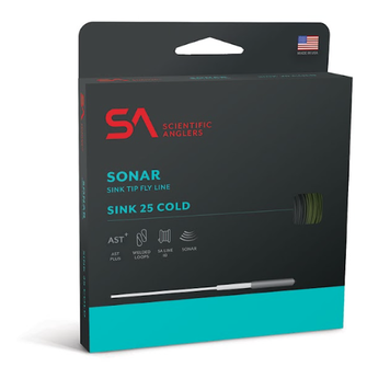 Scientific Angler Sonar Sink 25 Cold - Moss/Charcoal