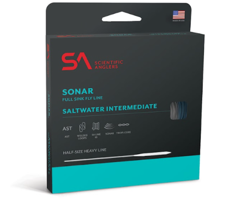 Scientific Angler Sonar Saltwater Intermediate - Ocean Blue/ Clear