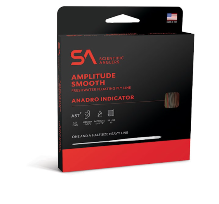 Scientific Angler Amplitude Smooth Anadro Taper - Moss/Willow/Orange