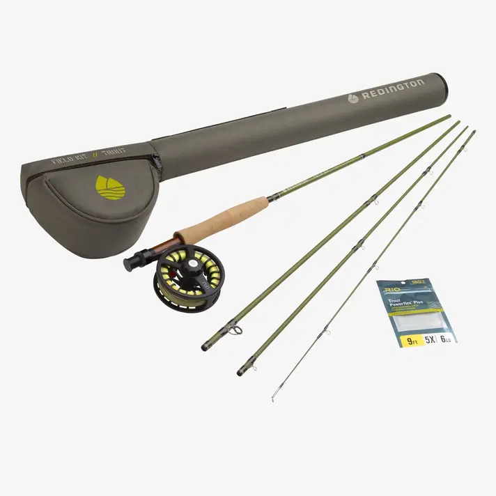 Redington Easy-casting 9ft 5lb Fly Fishing Rod - Cordura Construction -  Green Finish - Ideal for Fresh and Saltwater in the Fishing Equipment  department at