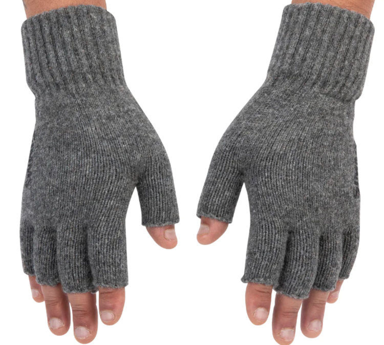 Simms Wool Half-Finger Glove