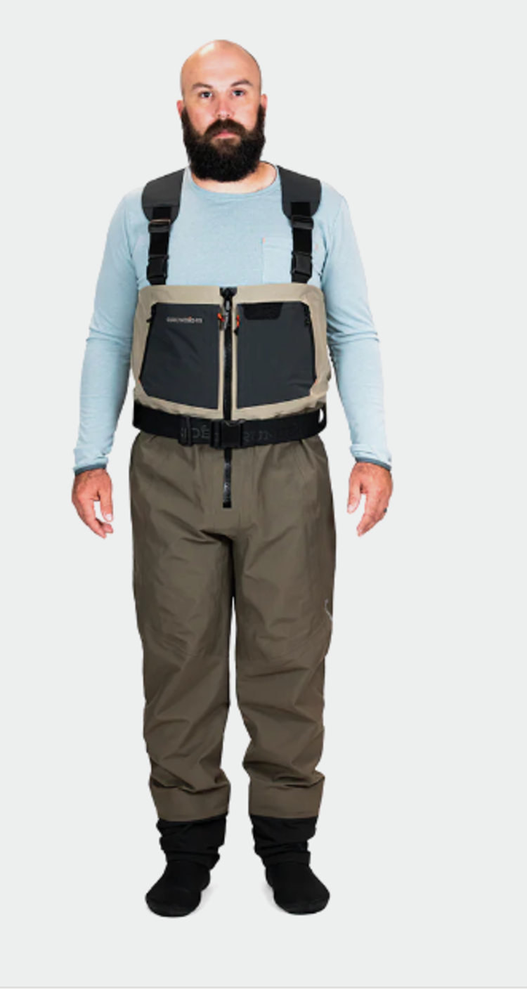 Grundens Boundary Stockingfoot Zip Waders