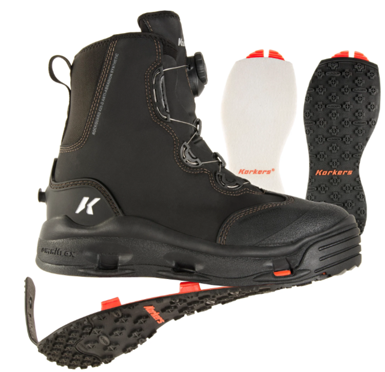 Korkers Korkers Devil's Canyon Wading Boots- Felt & Kling-On Soles