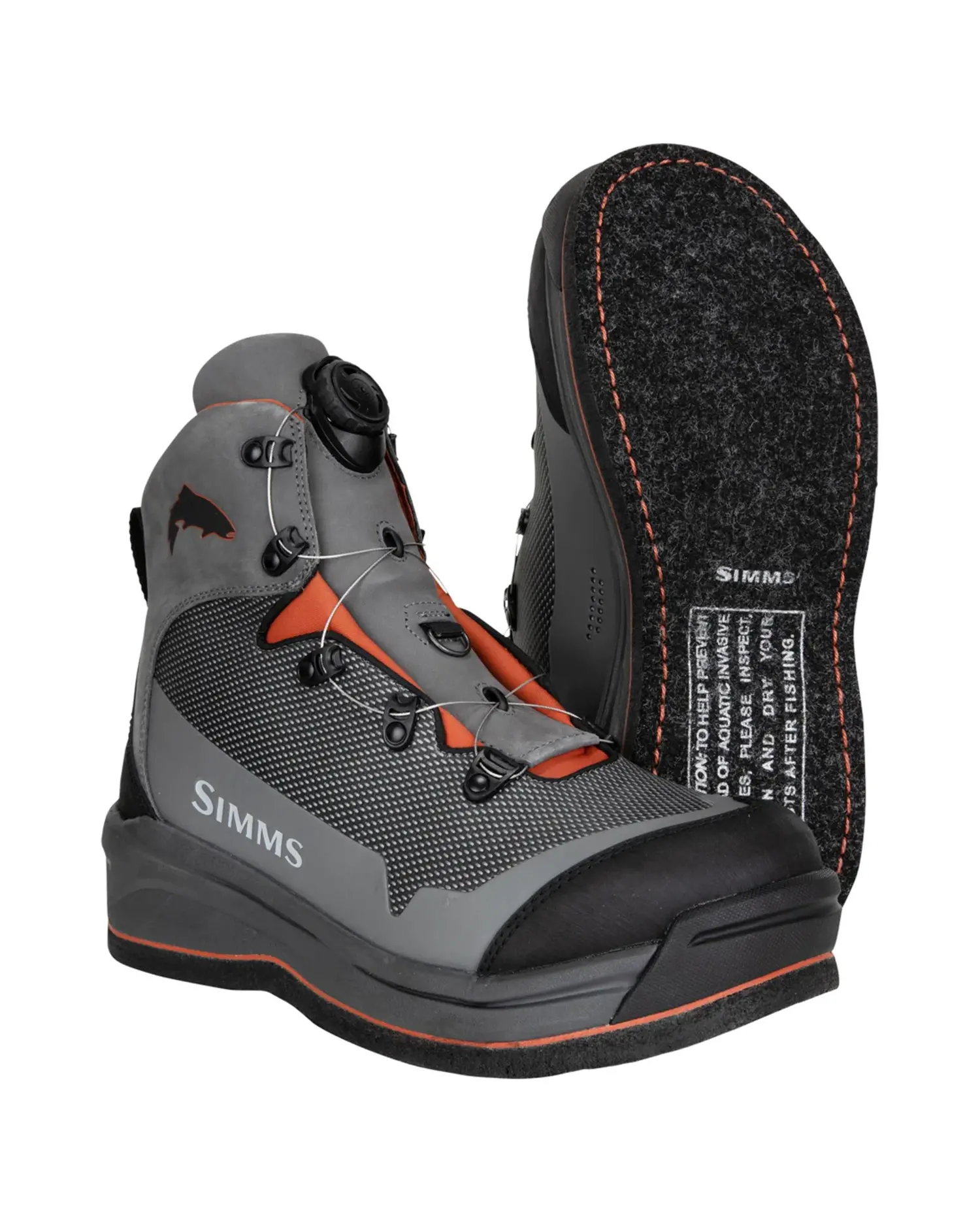 M's Guide BOA® Boot - Felt | The Fish Hawk - The Fish Hawk