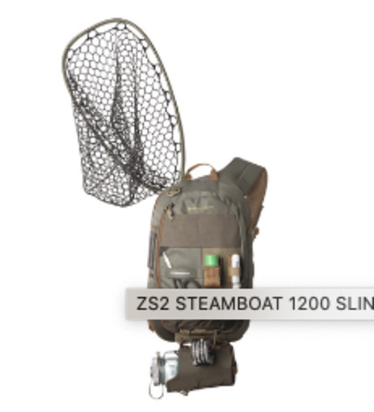 ma-yu02 ZS2 Steamboat 1200 Sling Pack Olive | The Fish Hawk - The Fish Hawk
