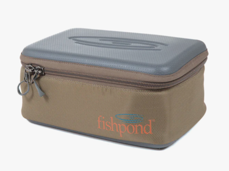Fishpond Ripple Reel Case- Large- Sand/Saddle Brown