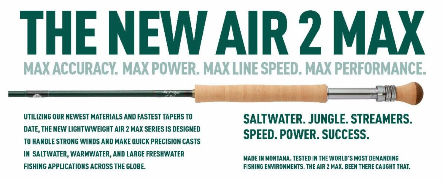 Winston Air 2 Max Fly Rods | The Fish Hawk - The Fish Hawk