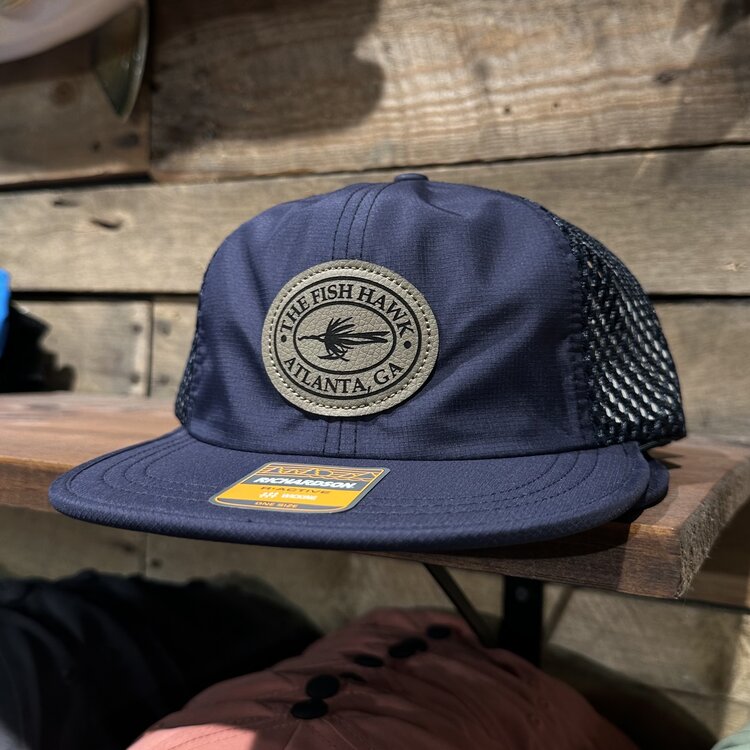 The Fish Hawk Flat Billed Mesh Hats