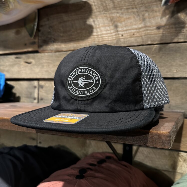 The Fish Hawk Flat Billed Mesh Hats