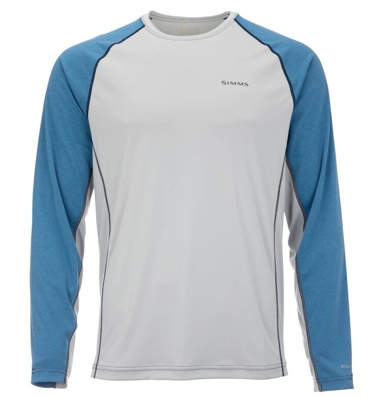 Simms M's SolarFlex® LS Crewneck Solids