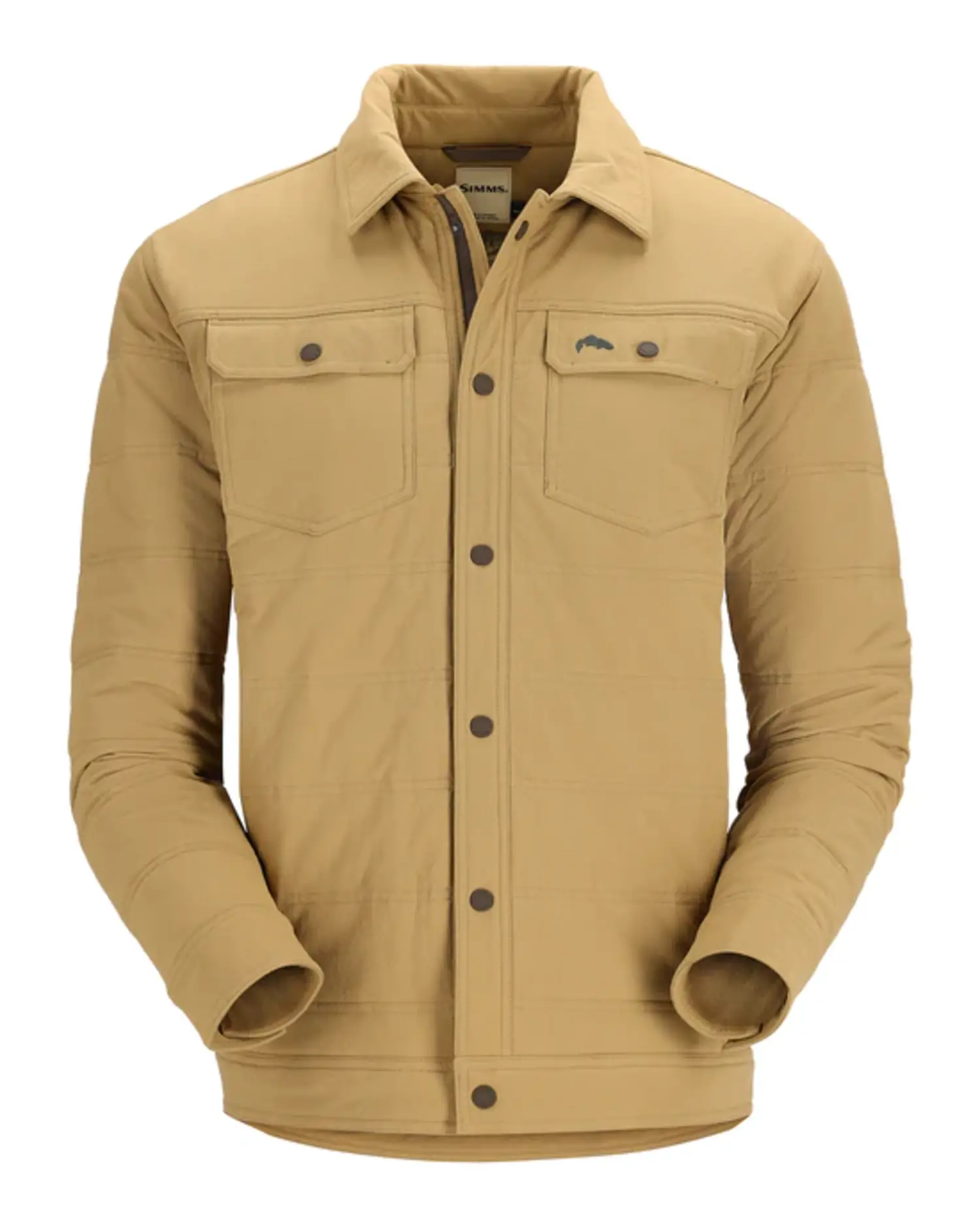 ウェア SIMMS CARDWELL HOODED JACKET HICKORY Simms Men's Cardwell Hooded Jacket - Hickory - XXLarge at