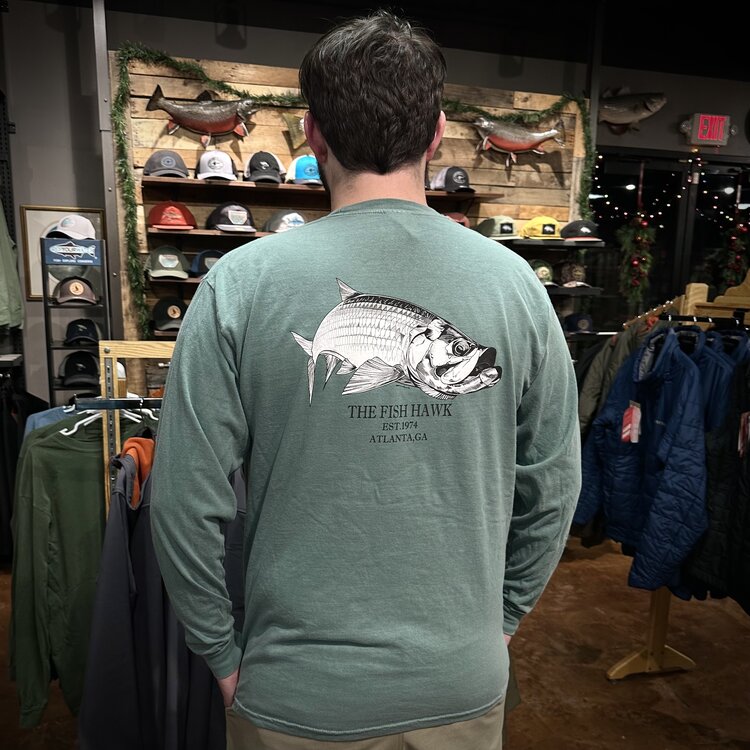 The Fish Hawk Fish Hawk Comfort Colors Long Sleeve