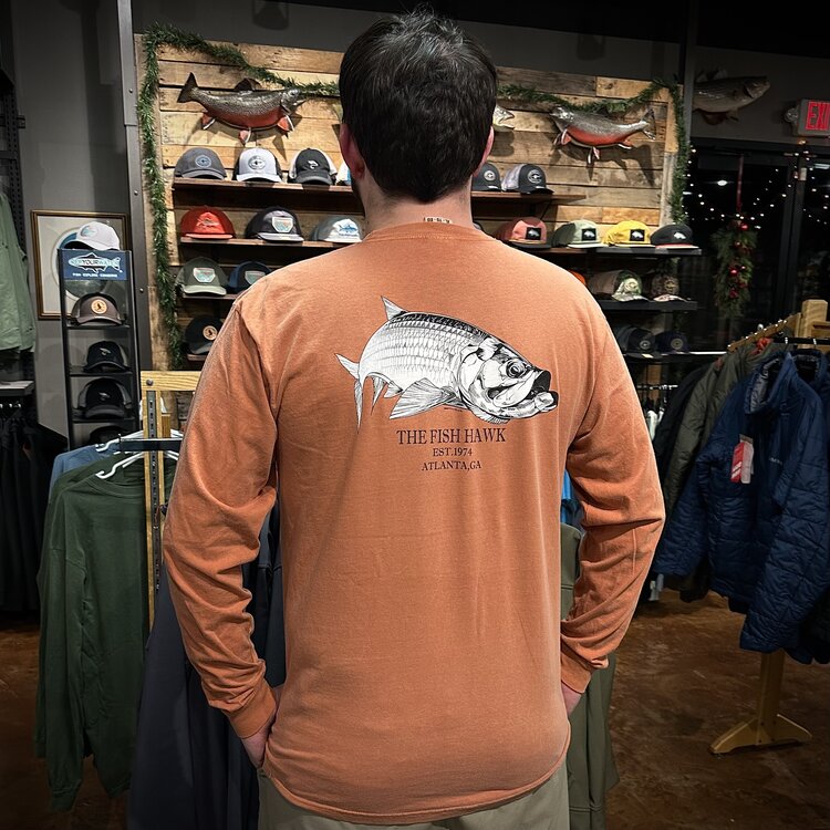 The Fish Hawk Fish Hawk Comfort Colors Long Sleeve