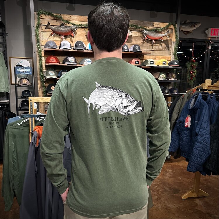 The Fish Hawk Fish Hawk Comfort Colors Long Sleeve