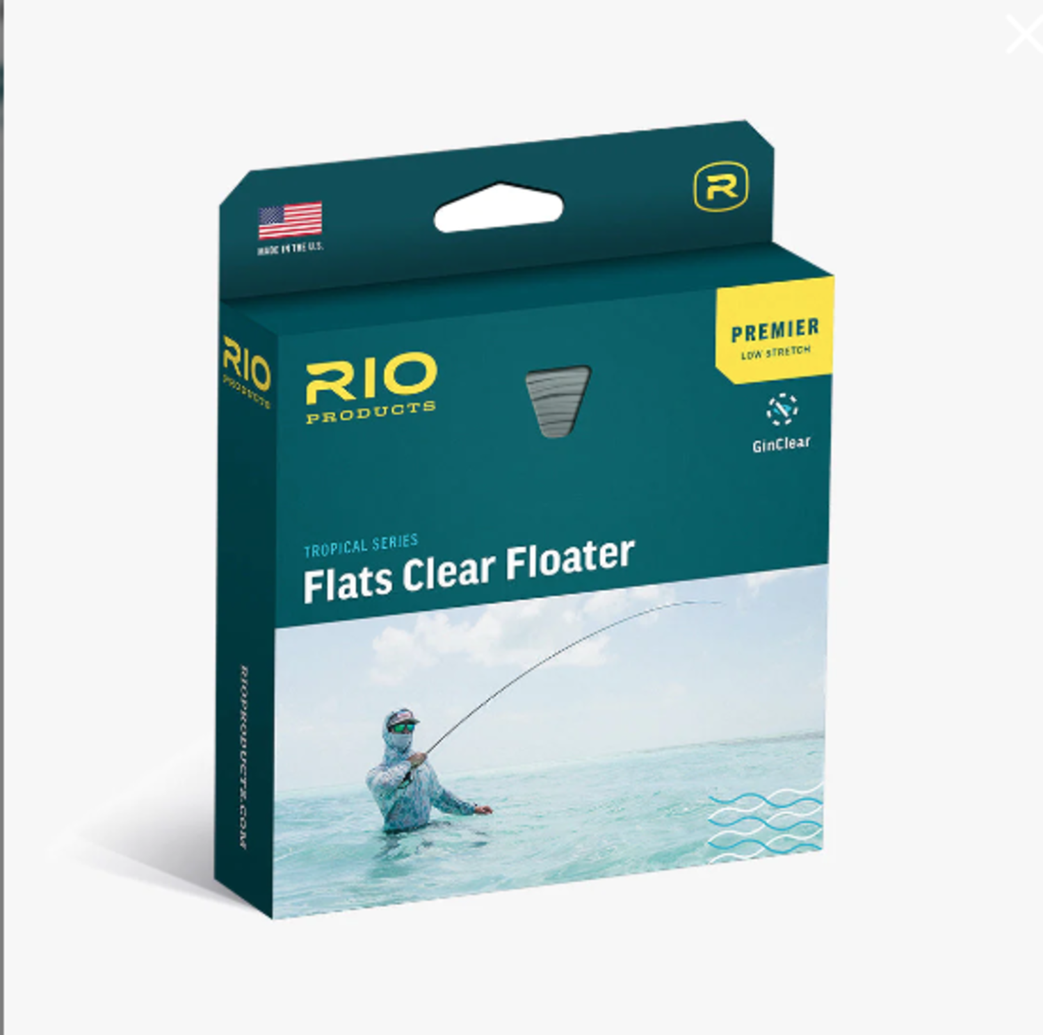 Rio Premier Flats Clear Floater Fly Line- Full Clear - The Fish Hawk