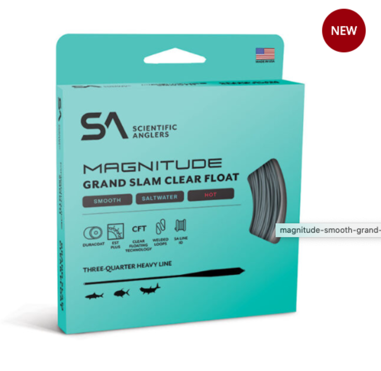 Scientific Angler Magnitude  Smooth Grand Slam - 10' Clear Tip Floating Line