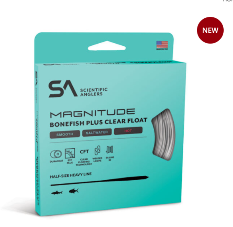 Scientific Angler Magnitude  Smooth Bonefish Plus - Full Clear Floating Line