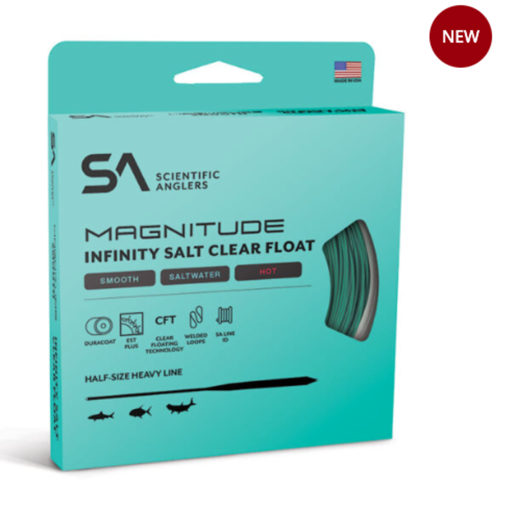 Scientific Angler Magnitude  Smooth Infinity Salt - Full Clear Floating Line