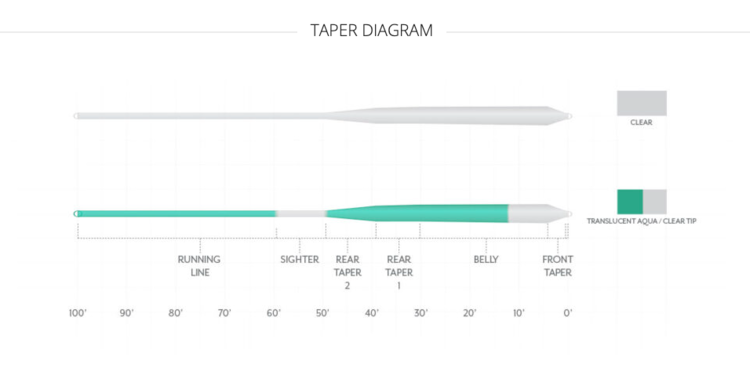 Scientific Angler Magnitude  Smooth Infinity Salt - Full Clear Floating Line
