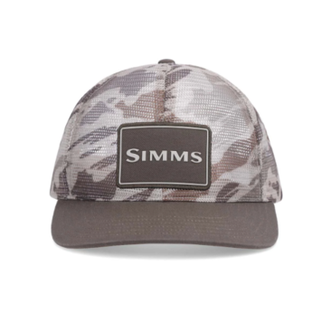 Simms Mesh All-Over Trucker Ghost Camo Stone