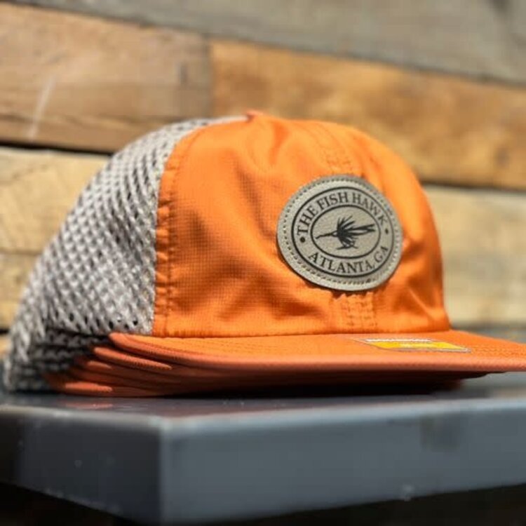 The Fish Hawk Flat Billed Mesh Hats
