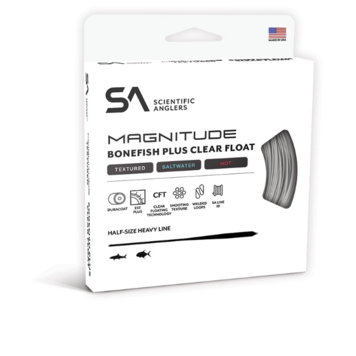 Scientific Angler Magnitude Textured Bonefish Plus -Clear Floating Line