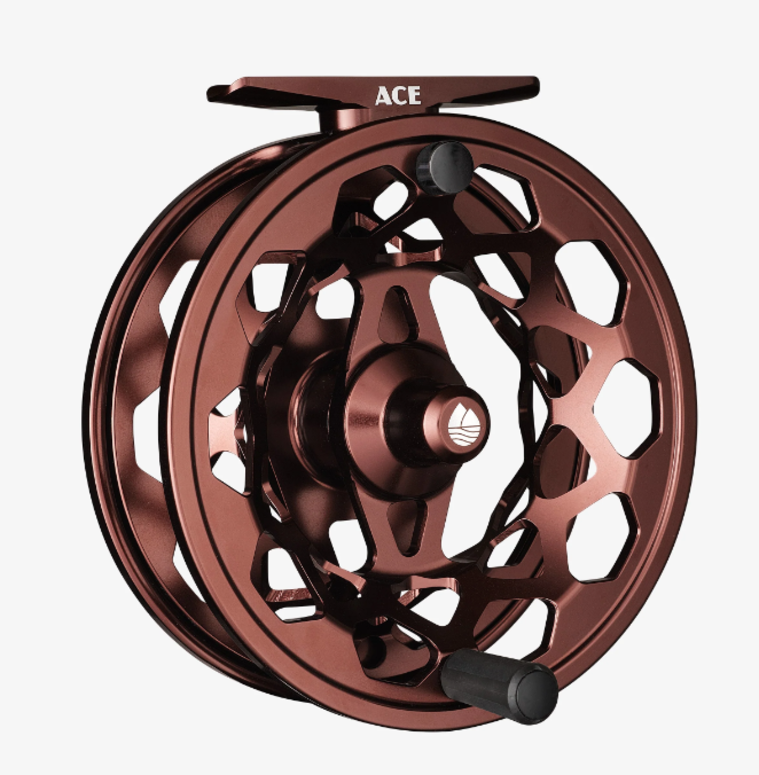 athol fly reel Abel SDS 9/10 Deep Blue ported frame Abel TR - Black