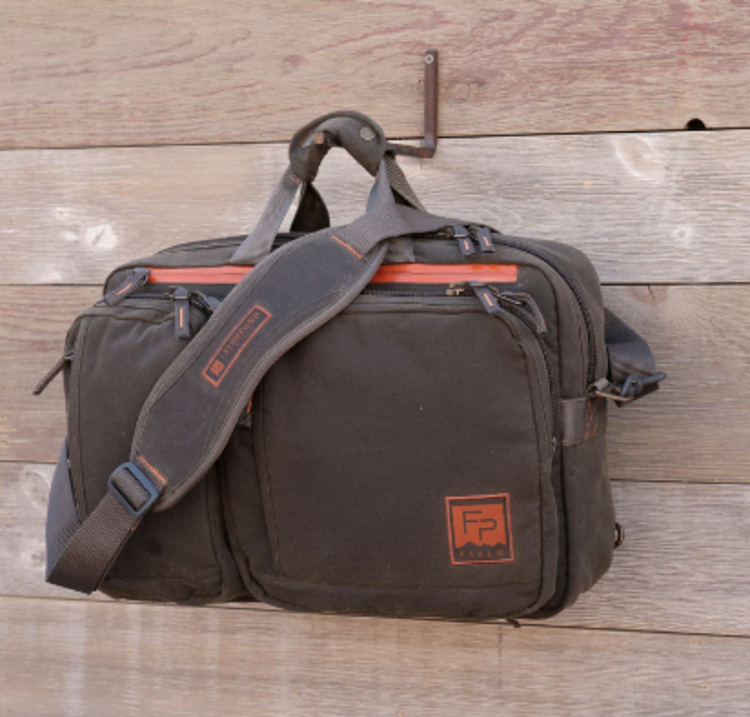 Fishpond Boulder Briefcase - Peat Moss