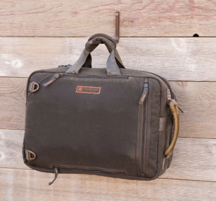 Fishpond Boulder Briefcase - Peat Moss