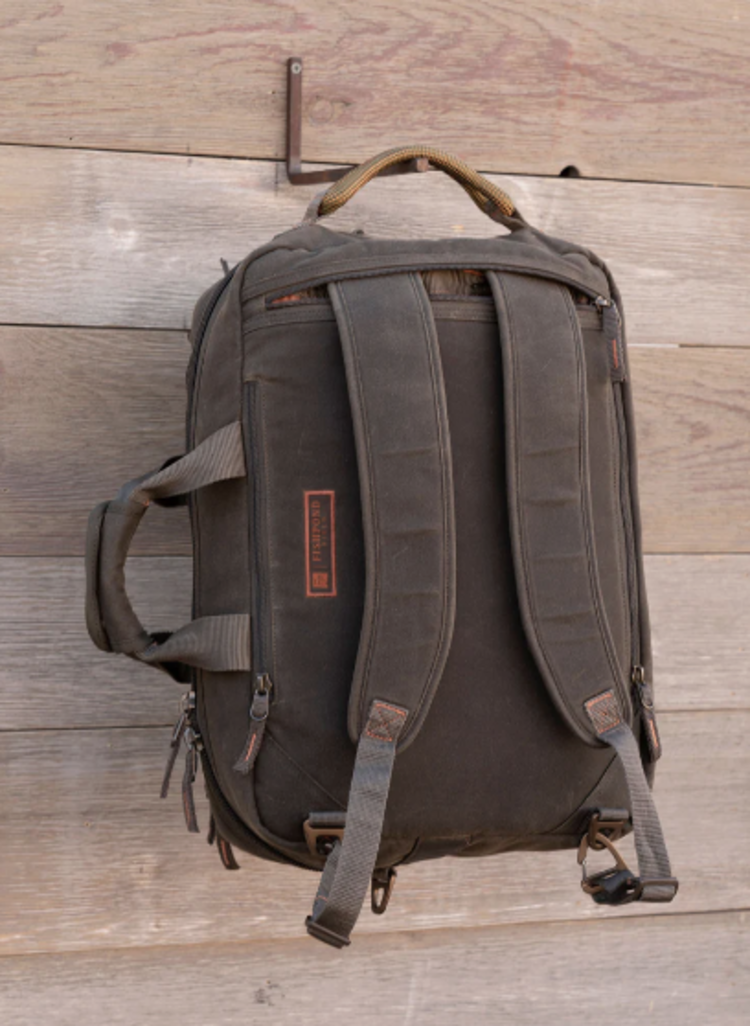 Fishpond Boulder Briefcase - Peat Moss
