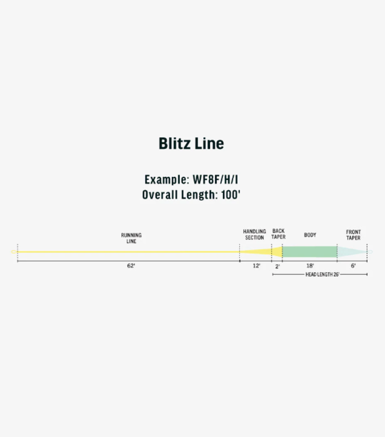 Rio Rio Ambassador Blitz Line  F/H/I Fly Line