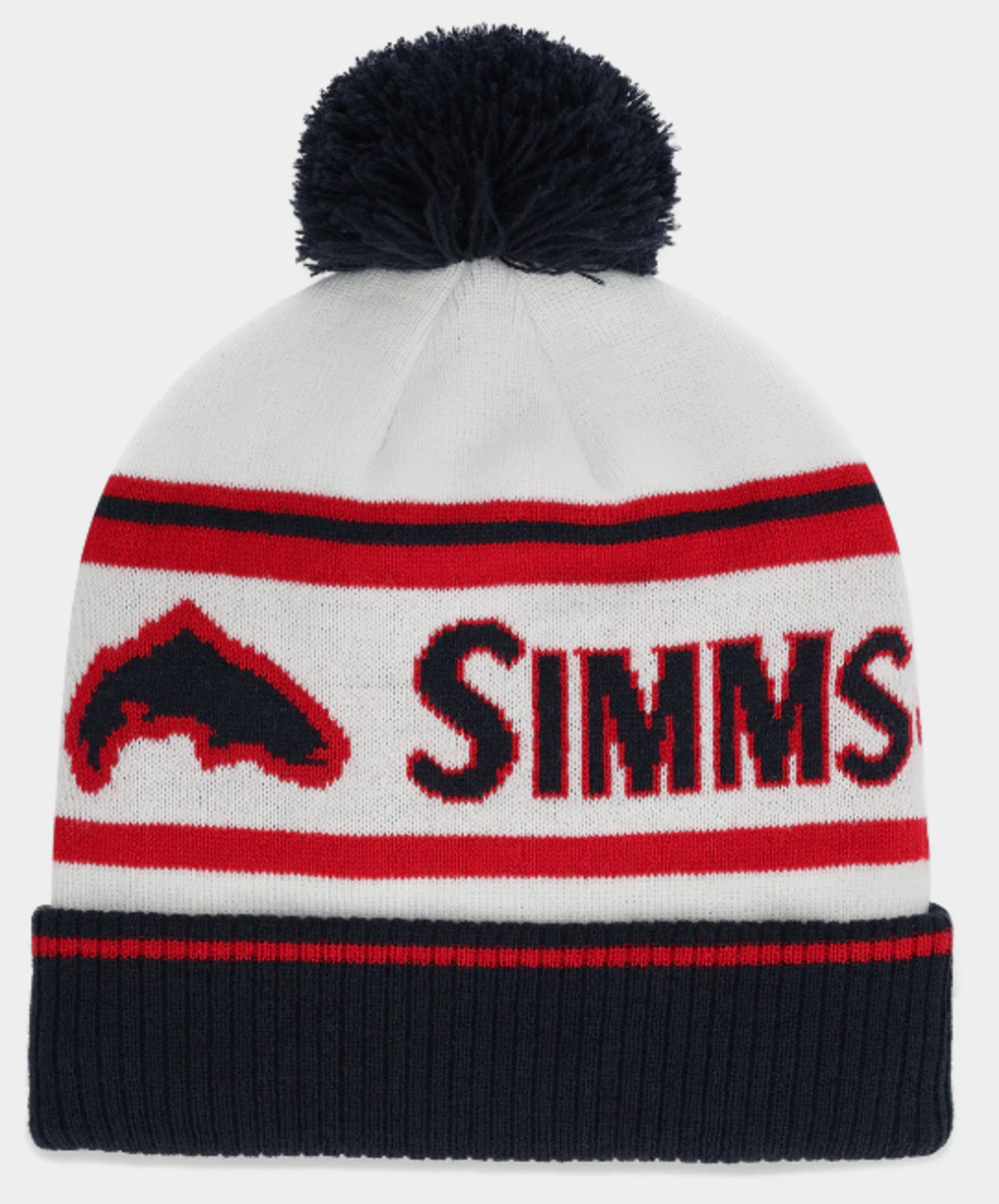 Tip-Up Pom Beanie - The Fish Hawk