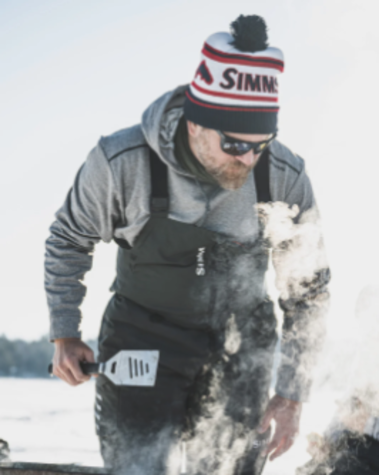 Simms Tip-Up Pom Beanie