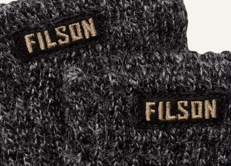 Filson Fingerless Knit Gloves