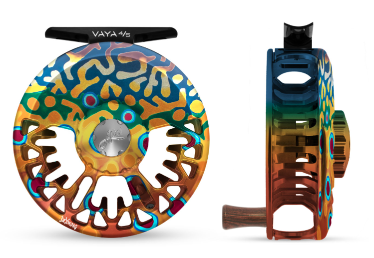 Abel Abel Vaya 4/5 - Deyoung Brook Trout Flank - Rosewood handle