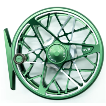 Bauer Reels Bauer RVR Limited Edition Green/Silver Fly Reel