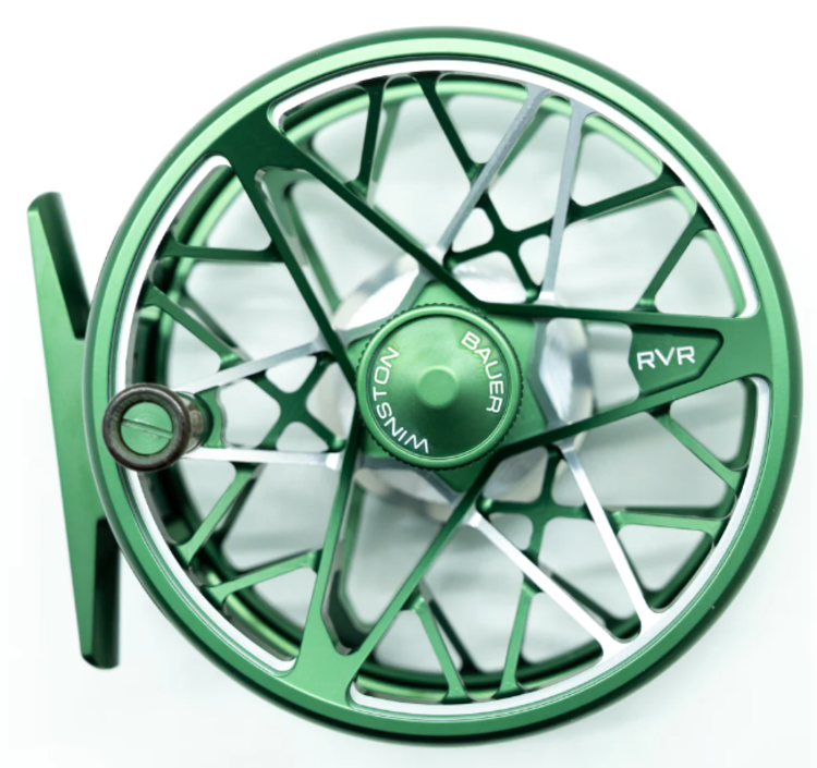 Bauer Reels Bauer RVR Limited Edition Green/Silver Fly Reel