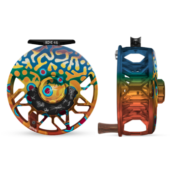 Abel Abel - Rove 4/6 Ported Reel- De Young Brook Trout Flank